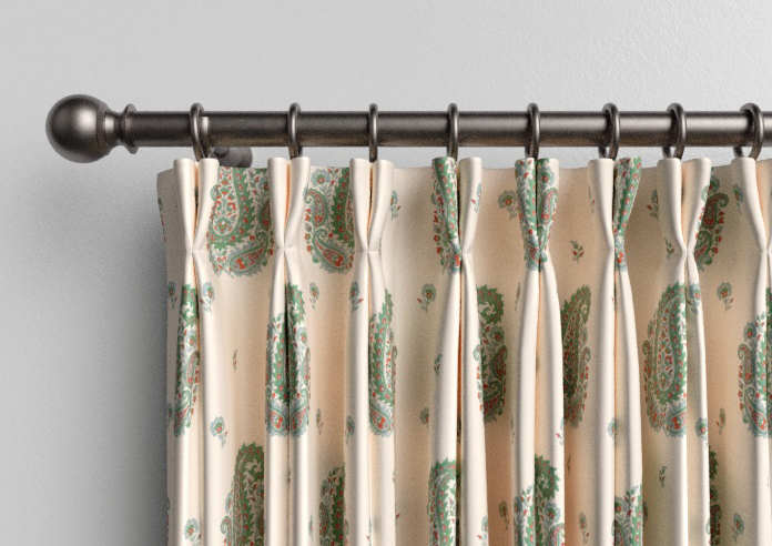 Petal & Block Boothi, Neem - Made to Measure Curtains - Image 10